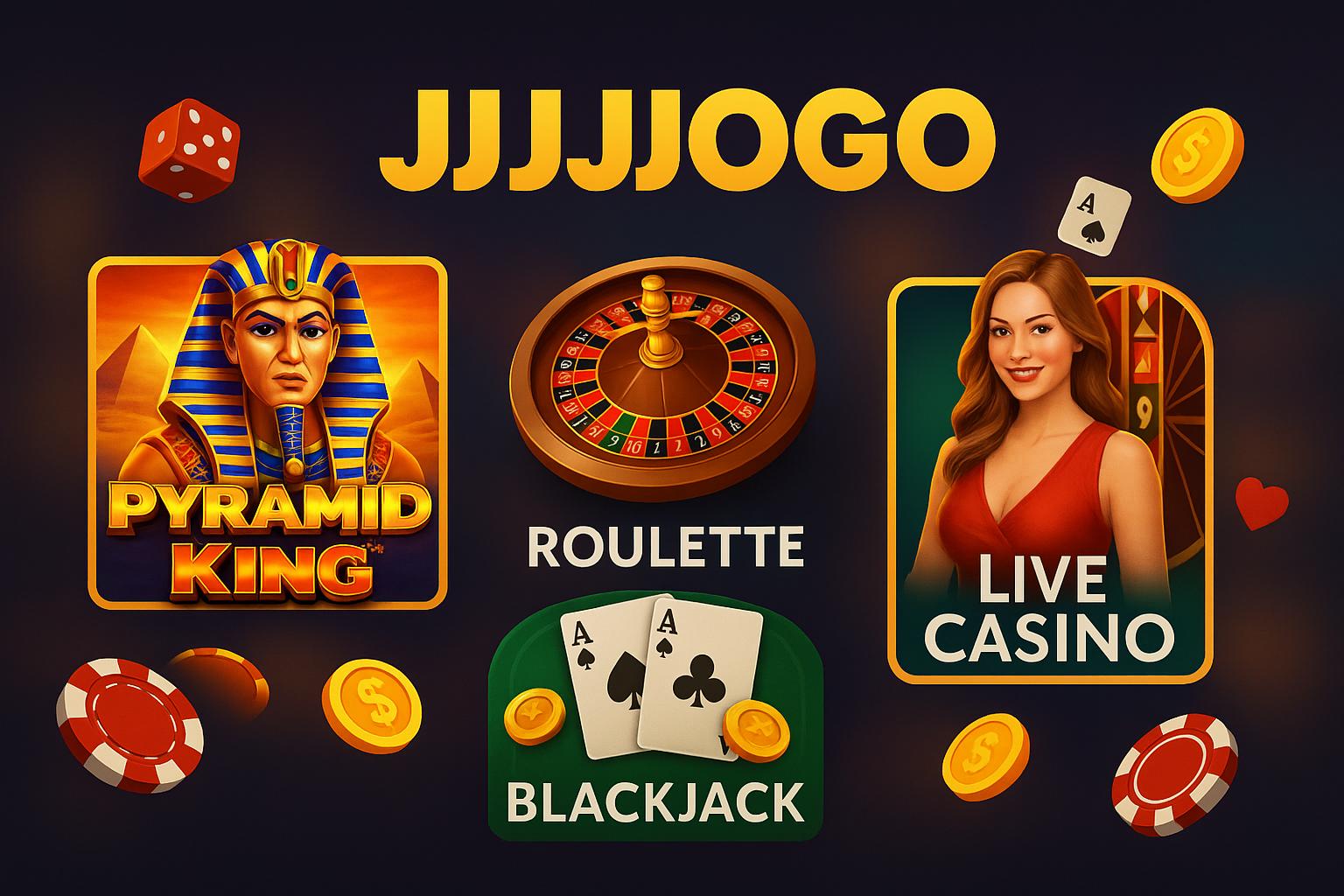 Jogos de cassino online inovadores e emocionantes na JJJJOGO