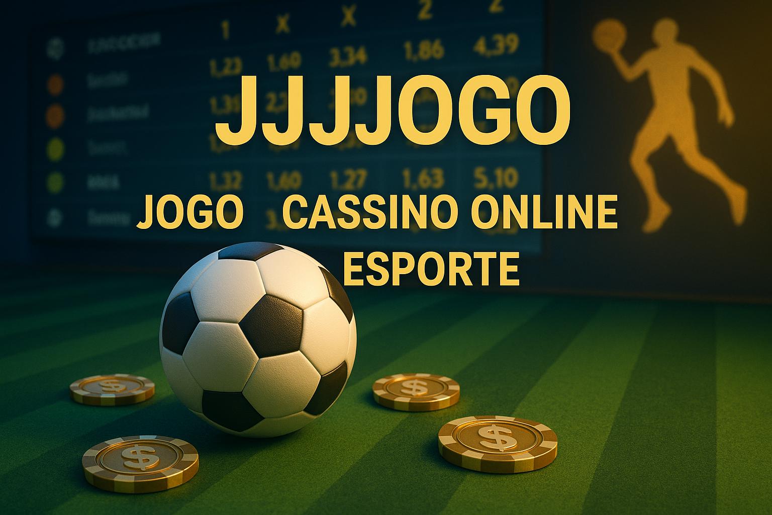 Apostas esportivas no cassino online JJJJOGO