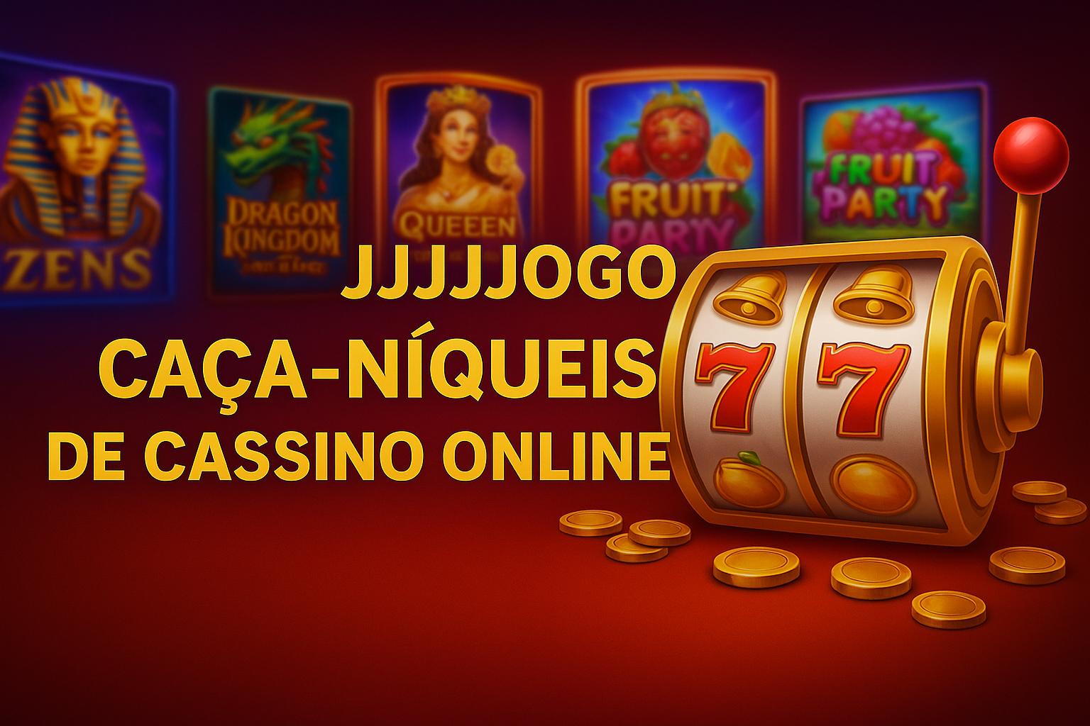 Explore o mundo das slot machines no JJJJOGO Casino
